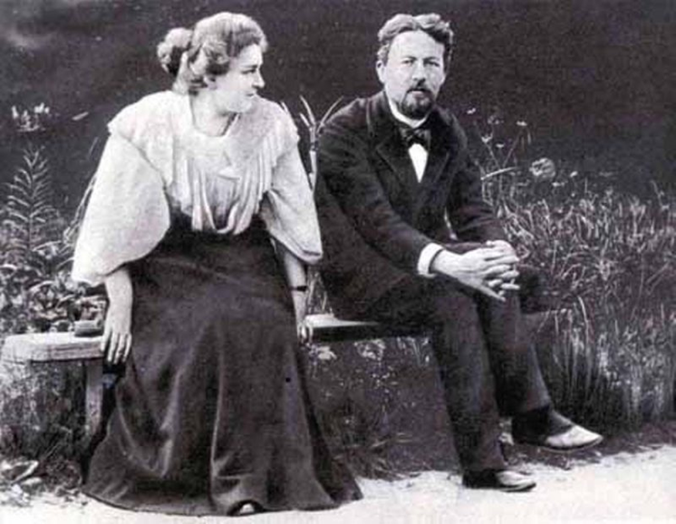 Лидия Стахиевна Мизинова и Антон Павлович Чехов, 1897 г.
