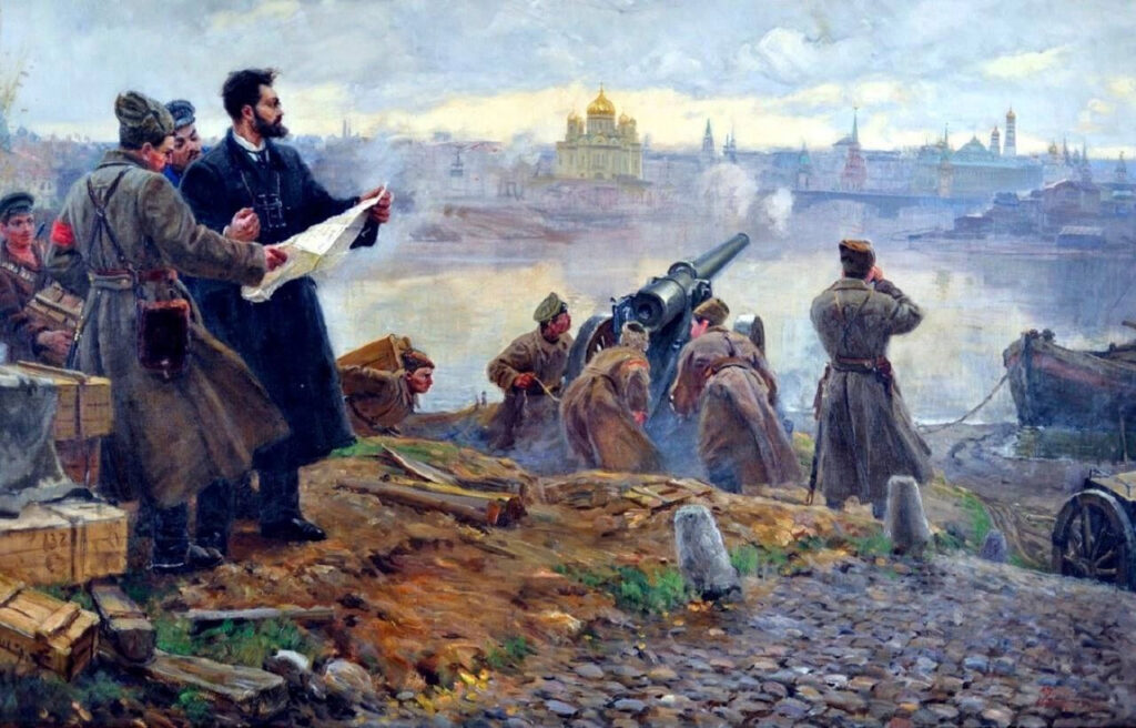 Революционная. Октябрьская революция в Москве Кремль 1917. Штурм Кремля 1917. Октябрь 1917 Москва штурм Кремля.