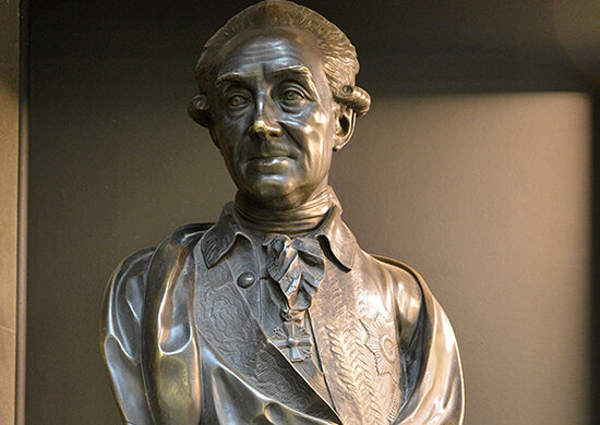 Бюст Василия Яковлевича Чичагова (фото Минобороны РФ)