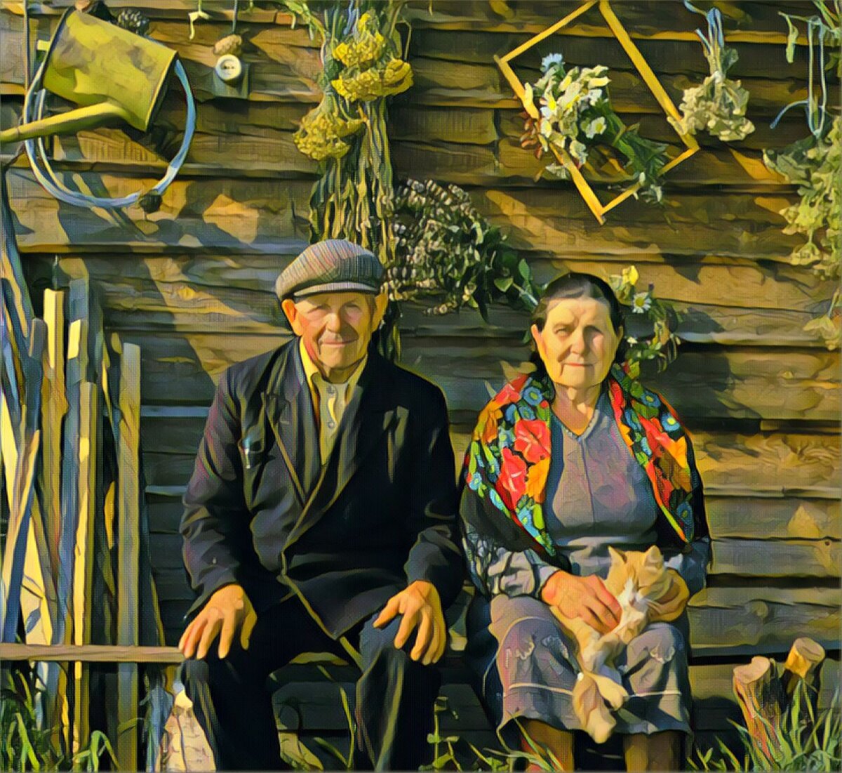 Василий Иванович и Татьяна Андреевна
