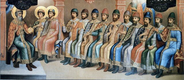 Князь Владимир и его сыновья