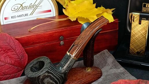 Курительная трубка ручной работы из Морты.Smoking pipe hand made.