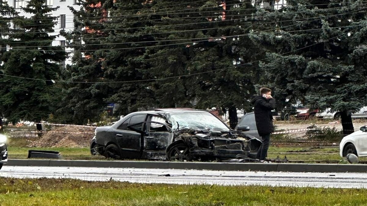    В Курске произошло очередное ДТП на трамвайных путях