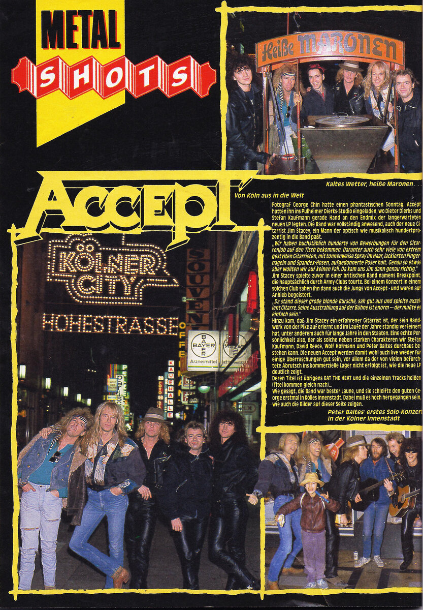 Страница журнала Metal Hammer