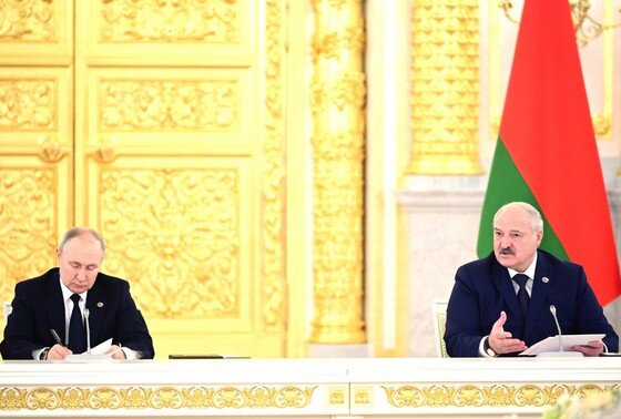    Владимир Путин, Александр Лукашенко