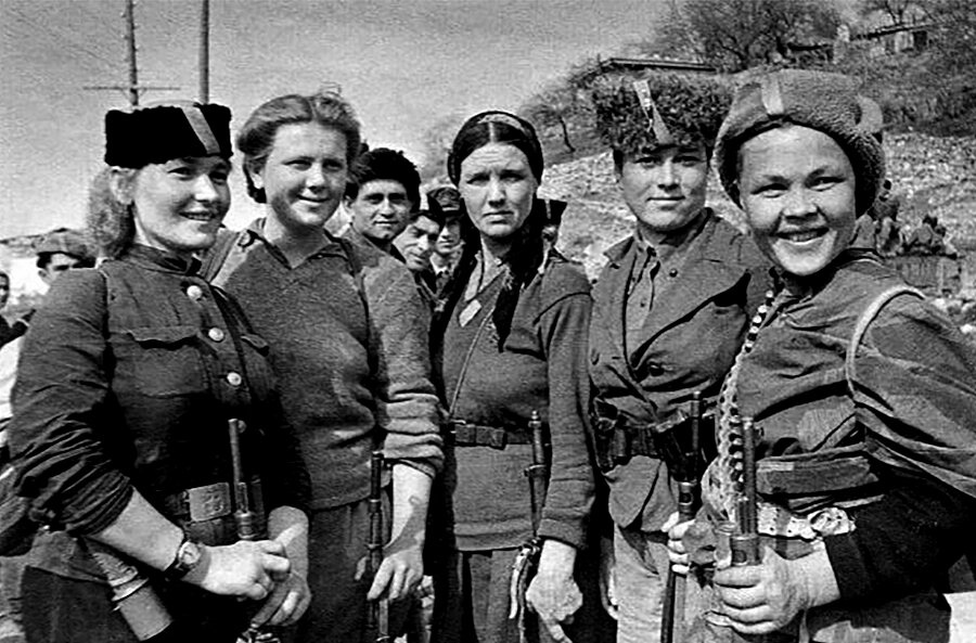 Партизанки в Симеизе 