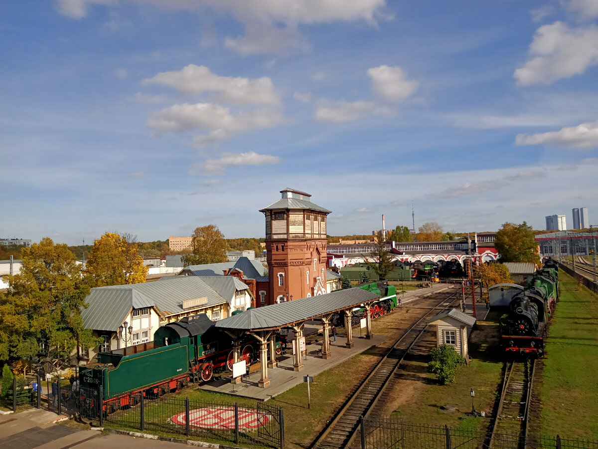 Россия. Москва. Станция и депо "Подмосковная"