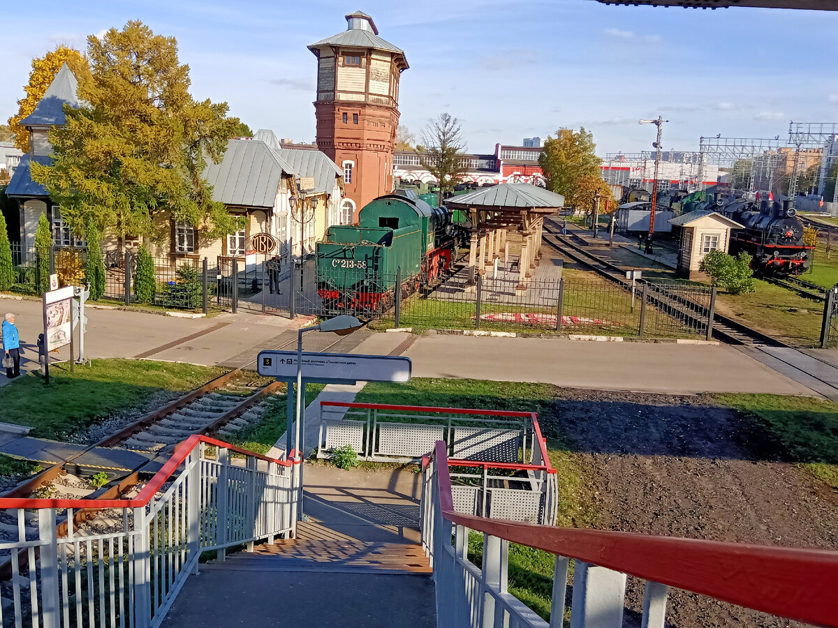 Россия. Москва. Станция и депо "Подмосковная"