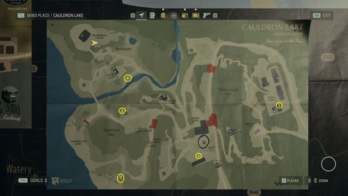 ✅В Alan Wake 2 вы исследуете тайну культа в районе Брайт-Фолс, и они оставили свои тайники в трех основных областях игры.