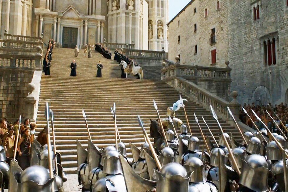 Фото со съёмок сериала «Игра престолов»