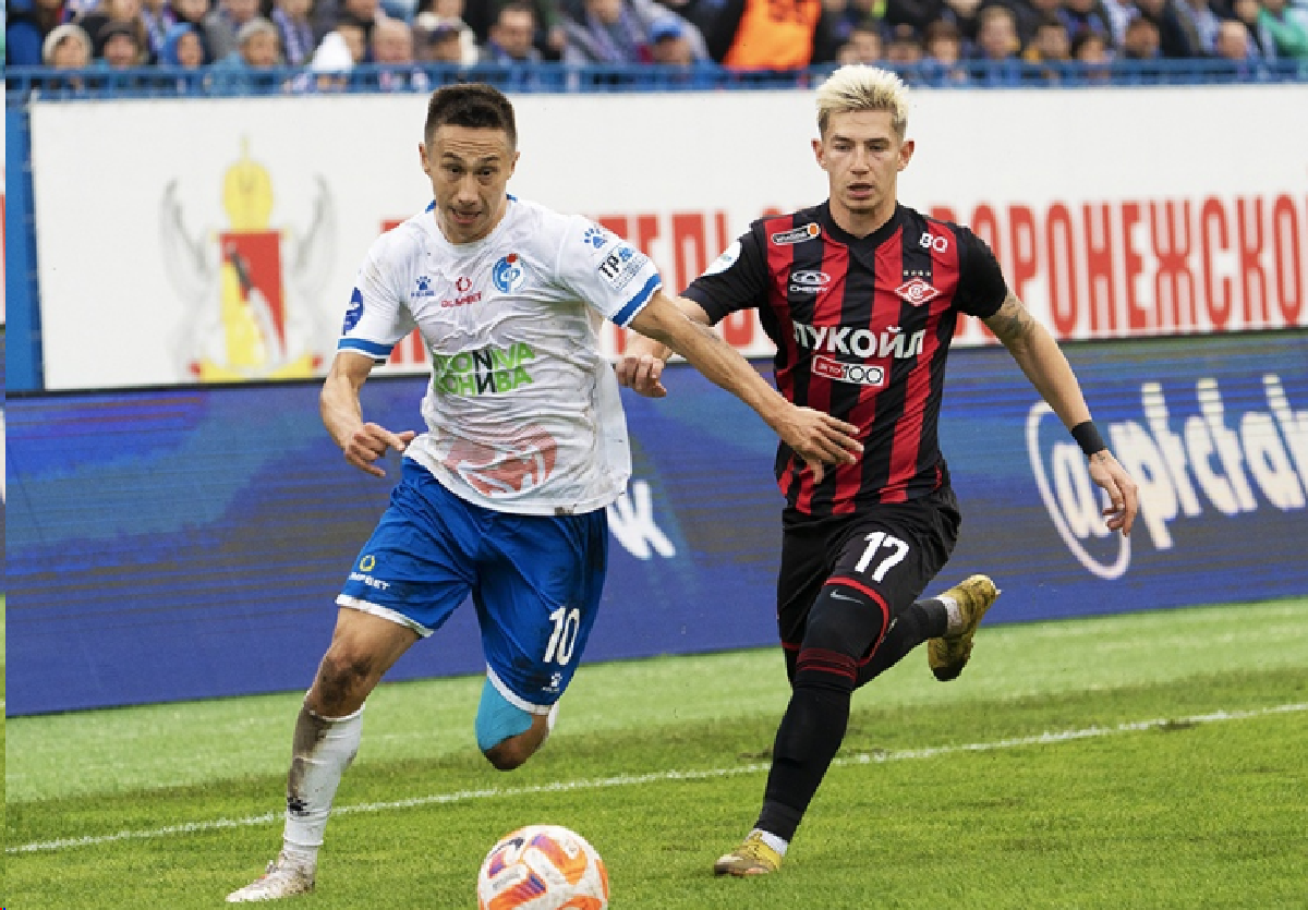"Спартак" не смог взломать оборону "Факела" в Воронеже. Фото: ФК "Факел"