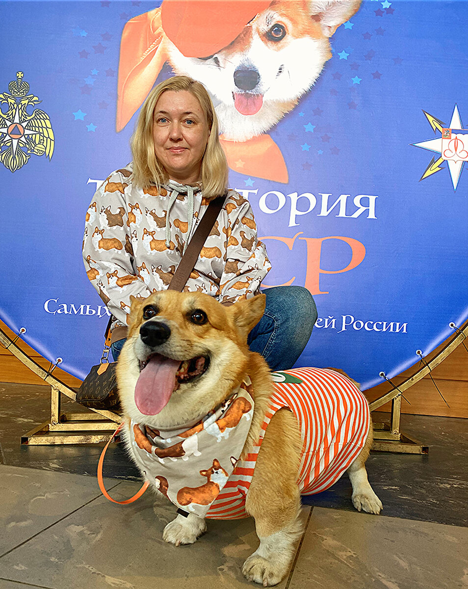 Я с крестной на Дне пожарной охраны 