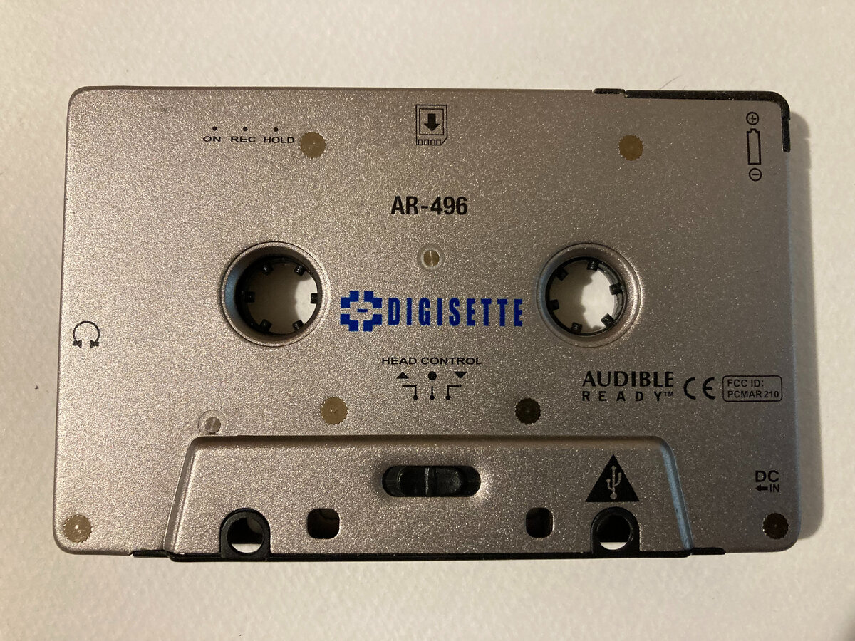 Обратная сторона кассеты Digisette AR-496