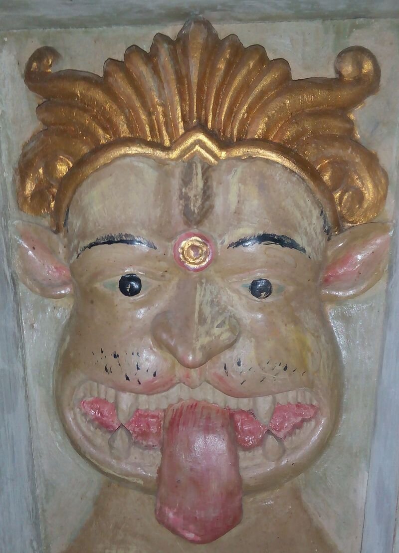 Барельеф Брахмаракшаса в храме, Махараштра, Индия. Фото: en.wikipedia.org