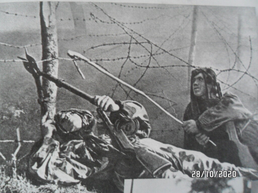 Сапёры за работой.