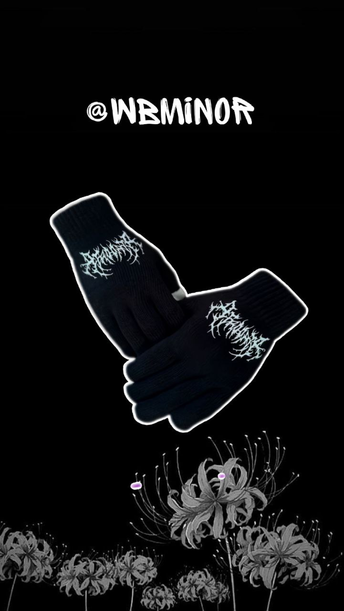 перчатки от молодого стилиста 