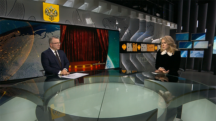 ЮРИЙ ПРОНЬКО И МАРИЯ ШУКШИНА В СТУДИИ ЦАРЬГРАДА. ФОТО: ЦАРЬГРАД