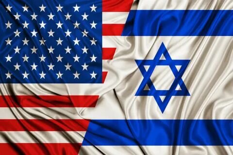 Флаг США и Израиля (фото из открытого источника Яндекс картинки)