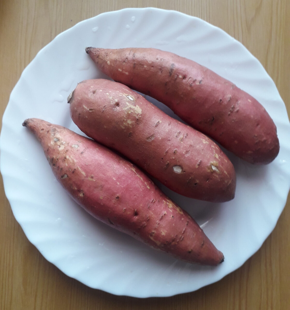 Фото 1. Фото автора. Чистый батат