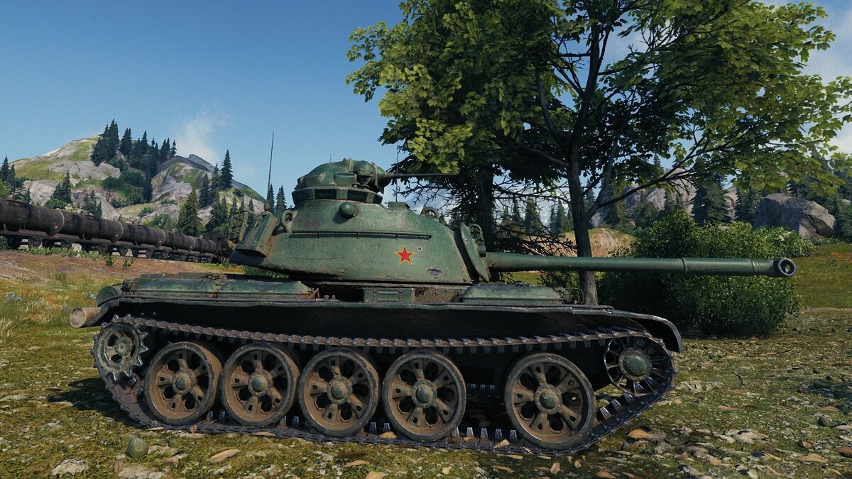 Скриншот из игры «Мир танков»