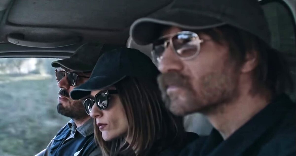 Скриншот из сериала "Тихая дорога" ("Silent Road").