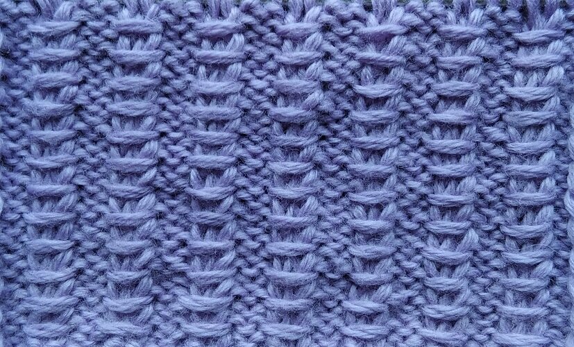 Лицевая сторона узора