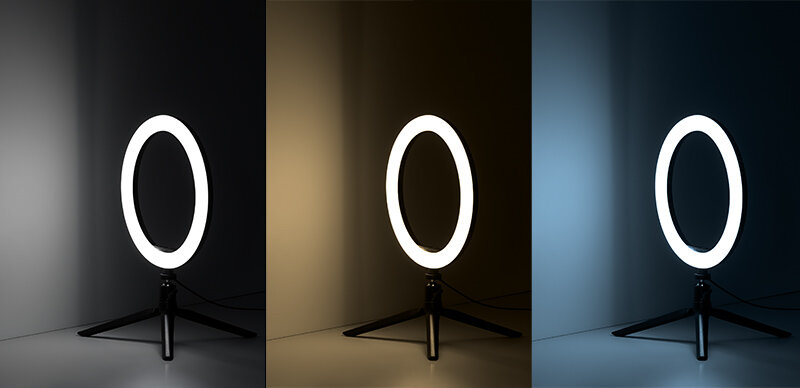 Цветовая температура светильника может изменяться в диапазоне от 3000 до 6500 K 