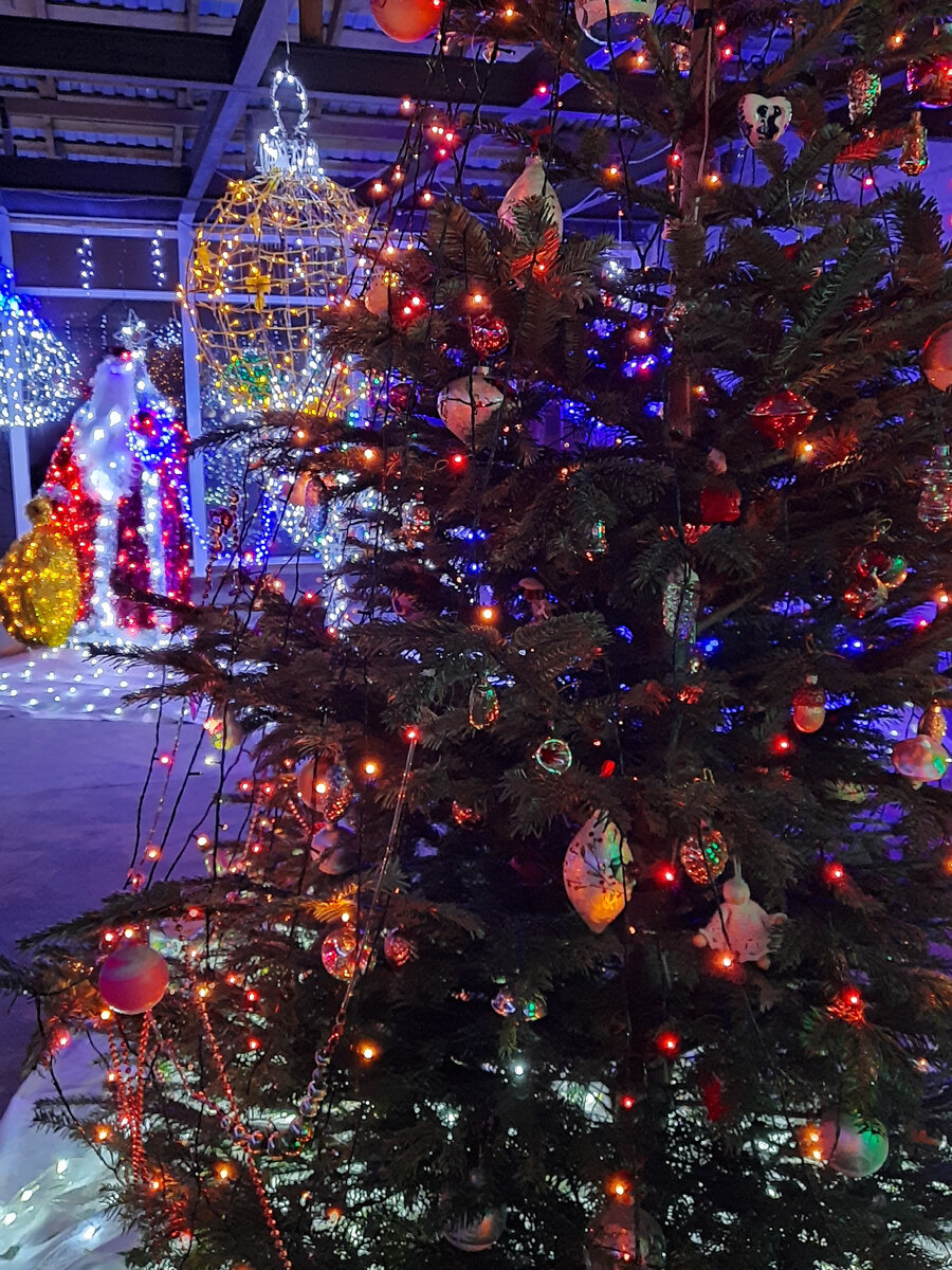 Новогодняя ёлочка в нашем доме