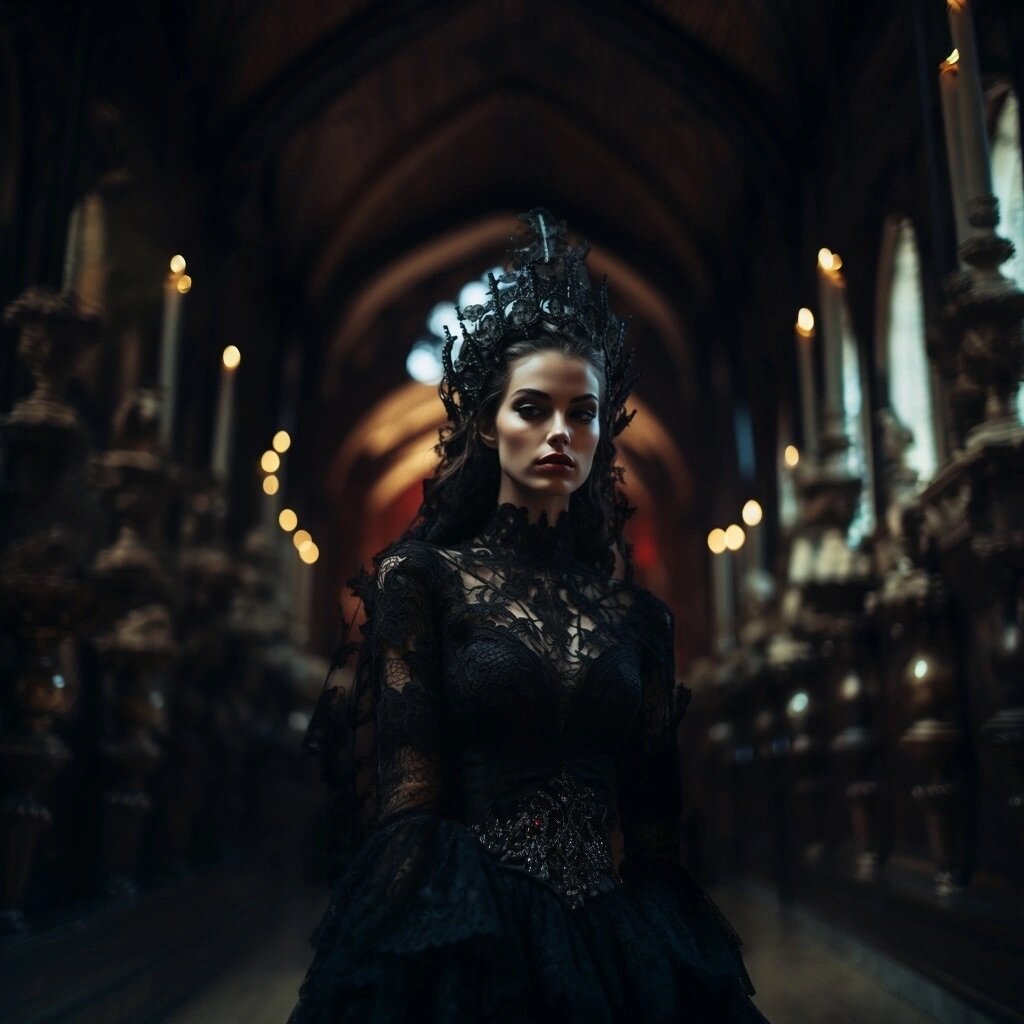 Как могла бы выглядеть героиня текста в одной из ее реальностей