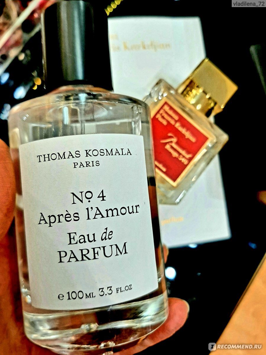 Апрес лямур. Apres l'amour 4 Thomas Kosmala 100. Парфюмированная вода Thomas Kosmala. Thomas Kosmala 4. Thomas Kosmala 4 100 ml.