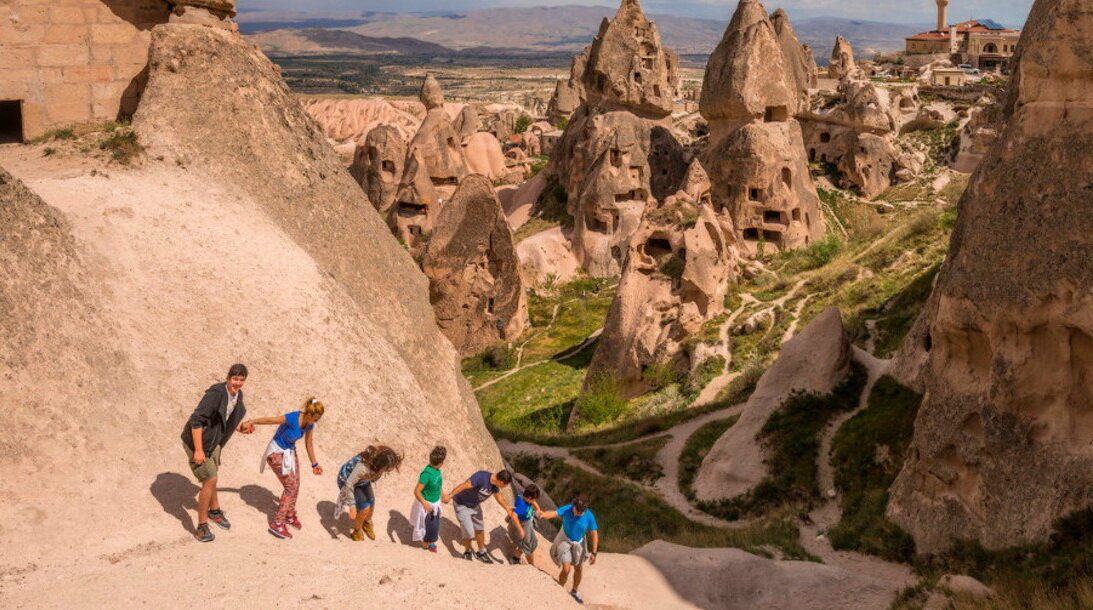 Каппадокия Турция фото туристов