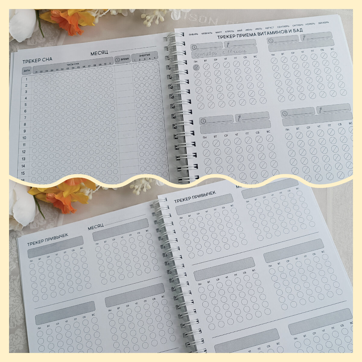 Страницы из моего Дневника похудения. Фото автора