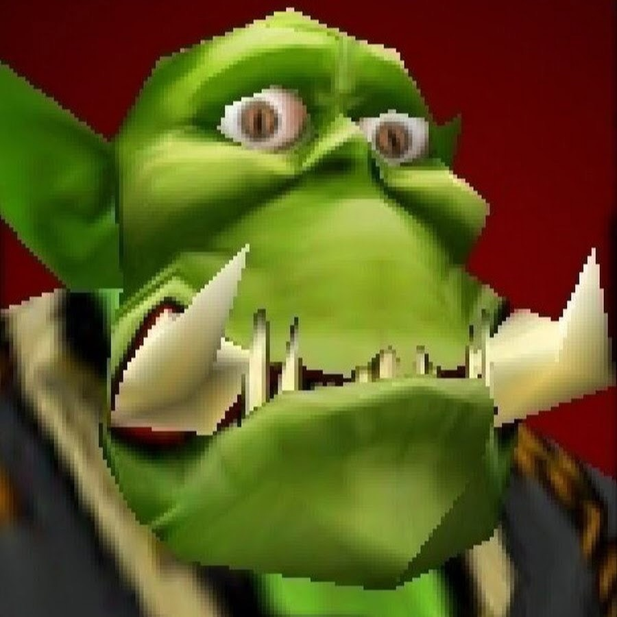 Орк из игры Warcraft