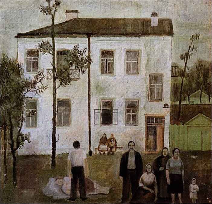 Отдых у дома. Борис Ермолаев