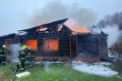   Пожар в частном доме в новой Москве ©Telegram-канал прокуратуры г. Москвы