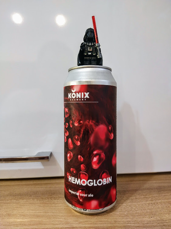 Кровяные тельца в виде зернышек граната сразу намекают на состав эля)))