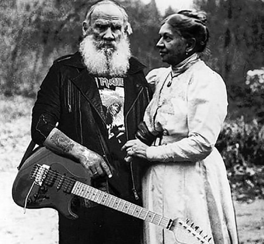 Лев Николаевич и Софья Андреевна