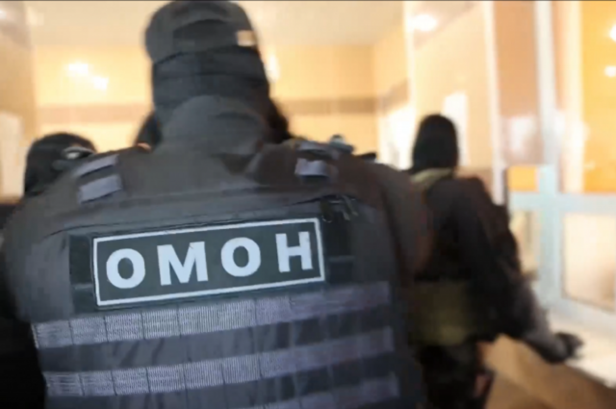    Ряженые омоновцы в Петербурге доигрались до задержания