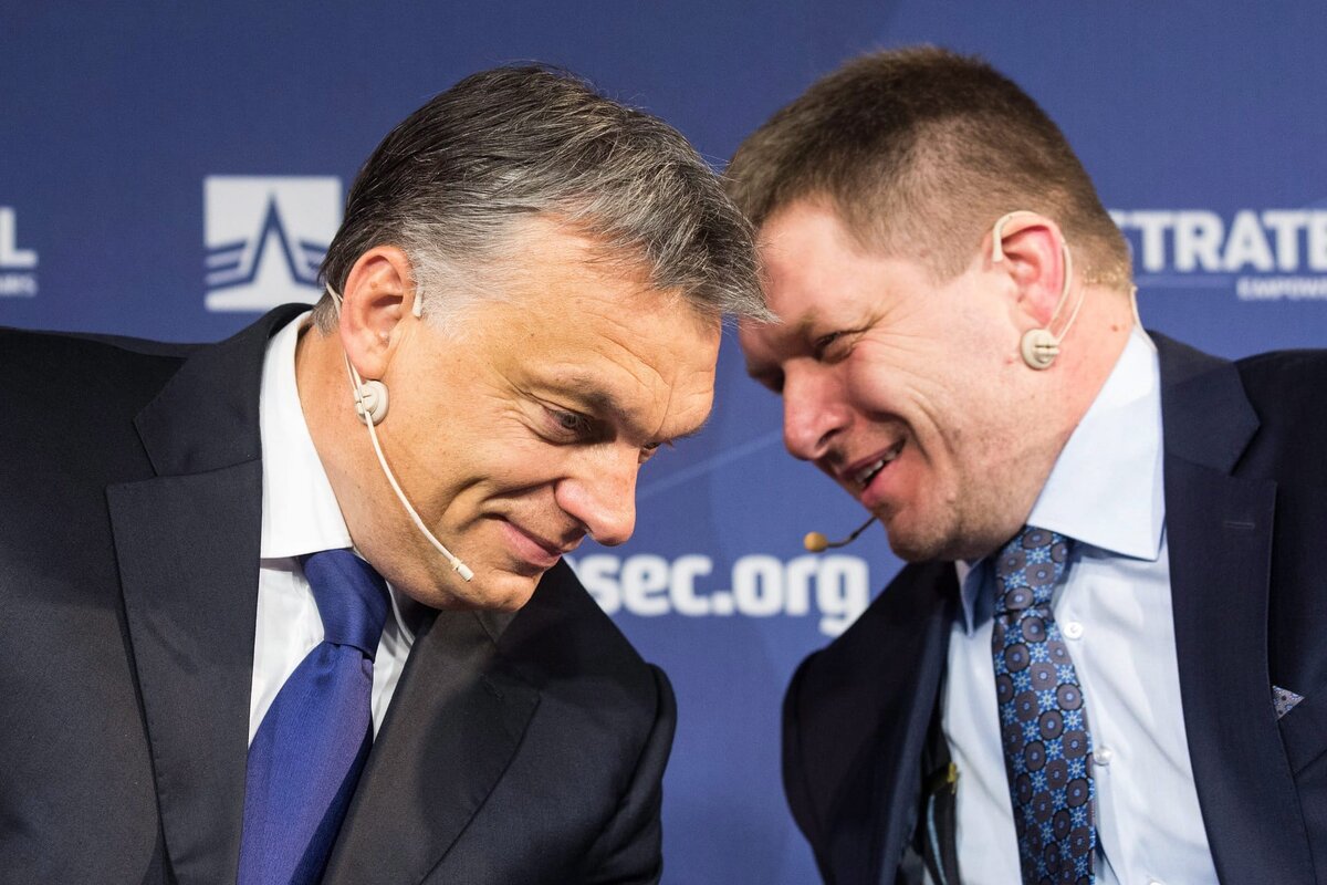 Виктор Орбан и Роберт Фицо