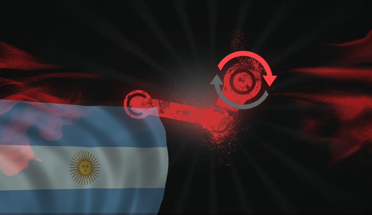 Смена региона в стим на Аргентину