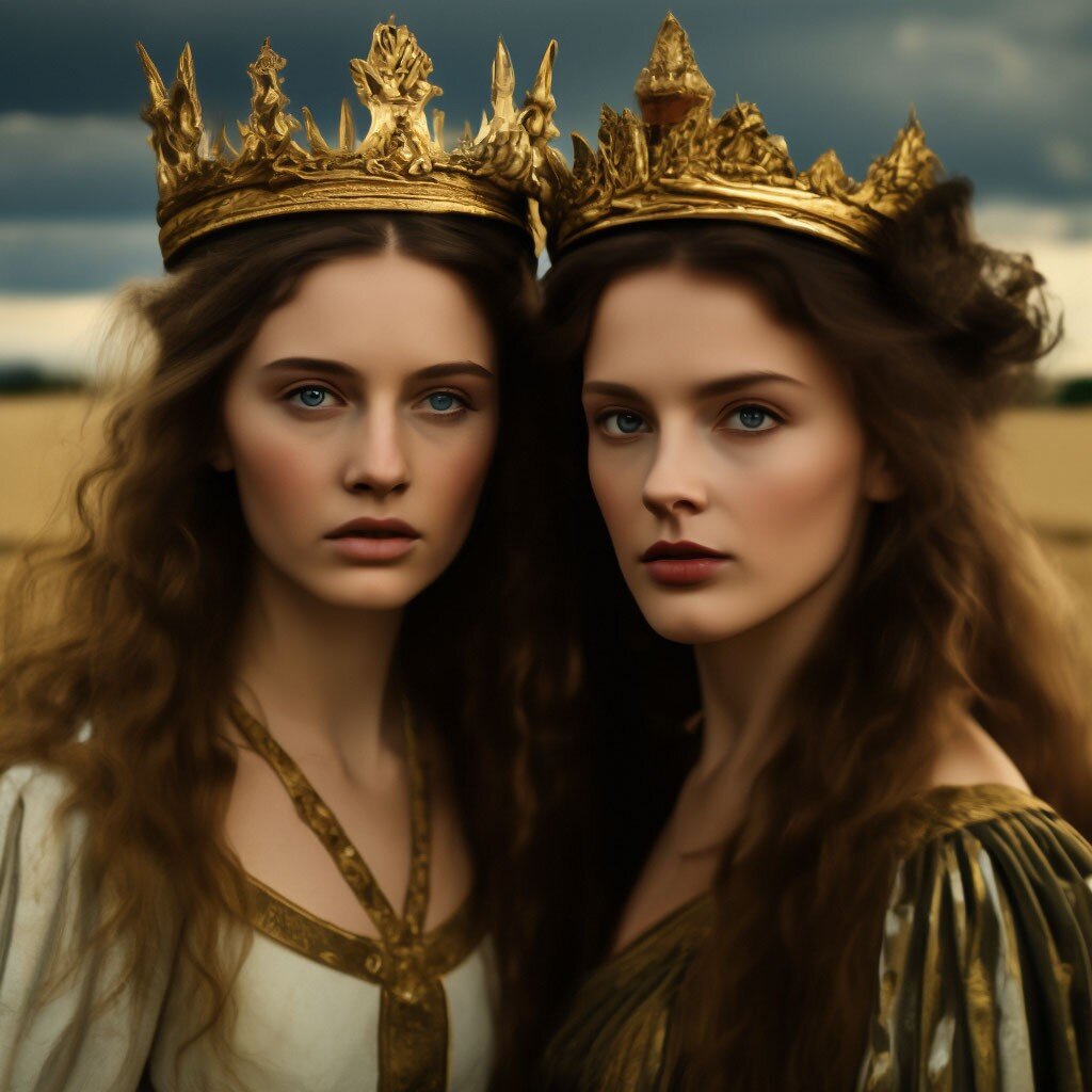 Шедеврум так изобразил царицу и королеву полей