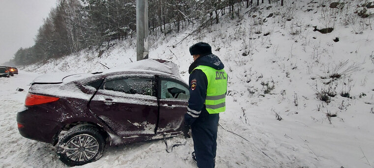    ДТП на 135-м километре трассы М5 «Урал» пресс-служба ГИБДД по Свердловской области