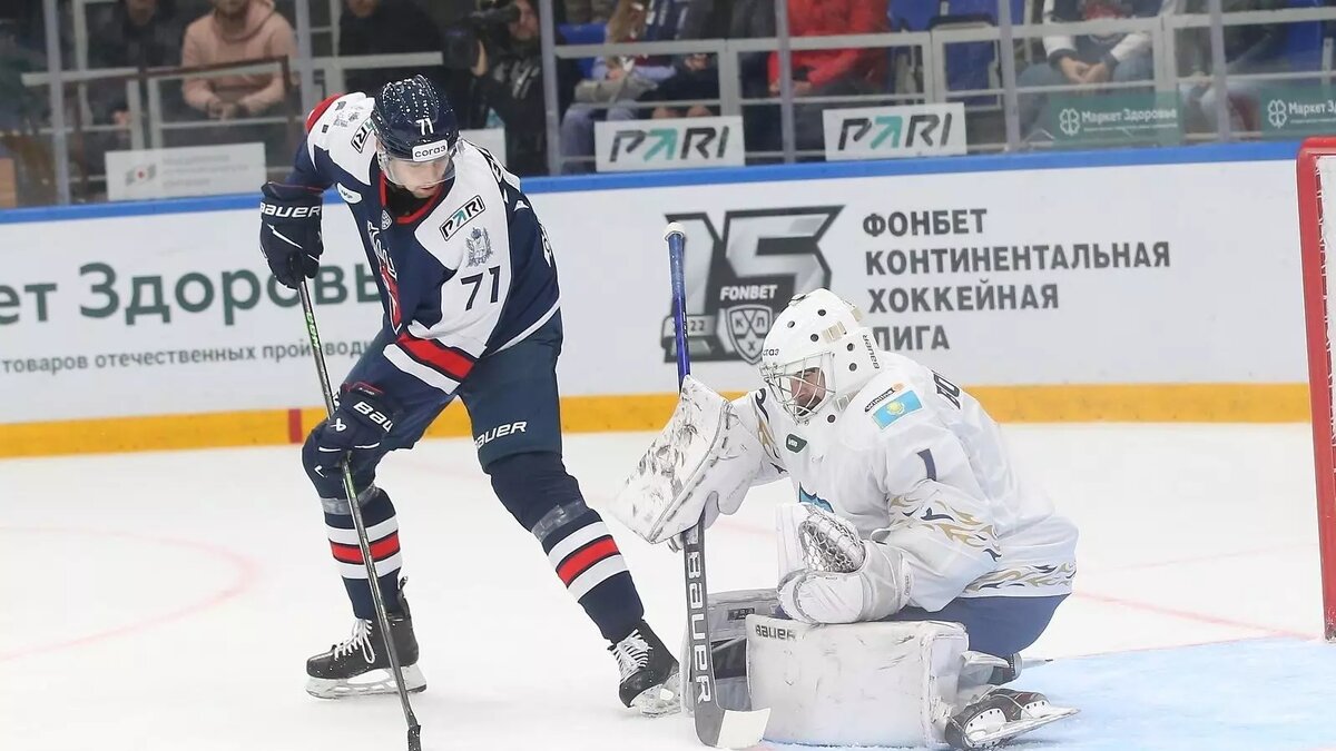     Нижегородское «Торпедо» обыграло казахстанский «Барыс» в гостевом матче регулярного чемпионата КХЛ. Матч завершился со счетом 2:1. Встреча прошла в спорткомплексе «Барыс Арена» в Астане 29 октября.