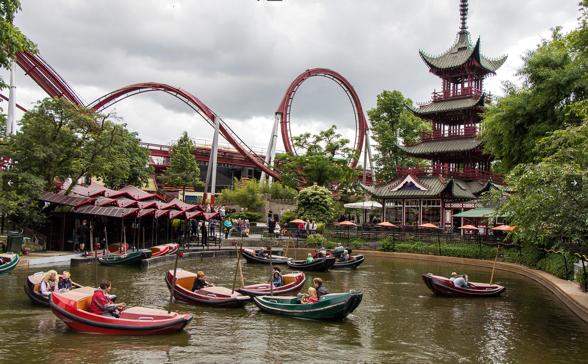 Тиволи. Копенгаген