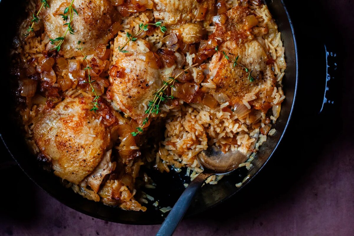 Рис с куриным филе на сковороде - пошаговый рецепт с фото на конференц-зал-самара.рф