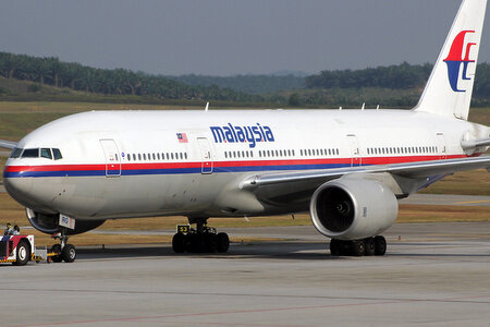 Boeing 777 авиакомпании Malaysia Airlines 