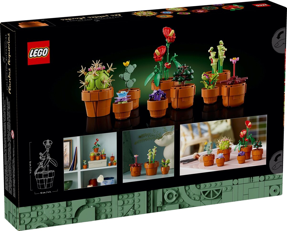 «Крошечные растения» из LEGO – ботаническая коллекция конструкторов ...