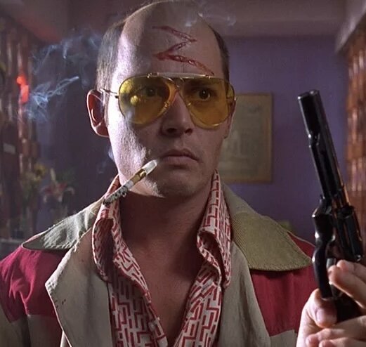 Кадр из фильма «Страх и ненависть в Лас-Вегасе»