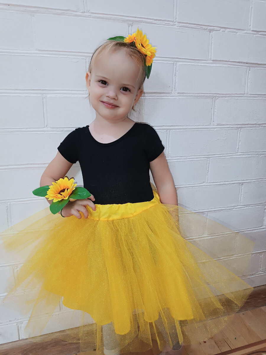 Вот такой у мамы подсолнушек😊