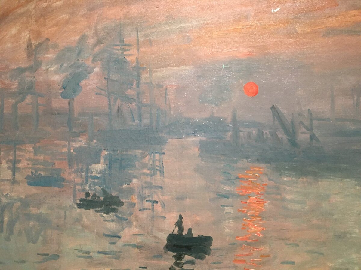    «Впечатление. Восходящее солнце» (фр. Impression, soleil levant) — картина Клода Моне, написанная в 1872 году с натуры в старом аванпорте Гавра и давшая название художественному направлению «импрессионизм». Просвещение и прогресс